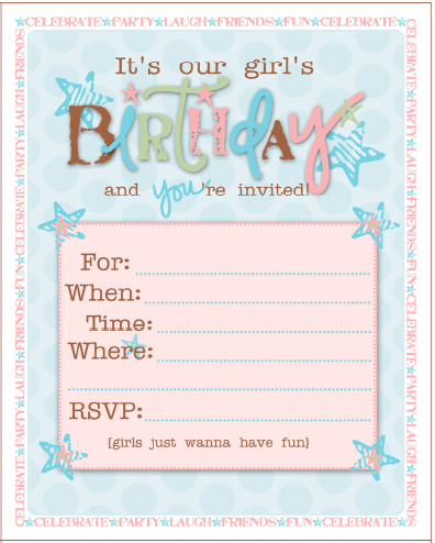 free printable birthday invitations frozen