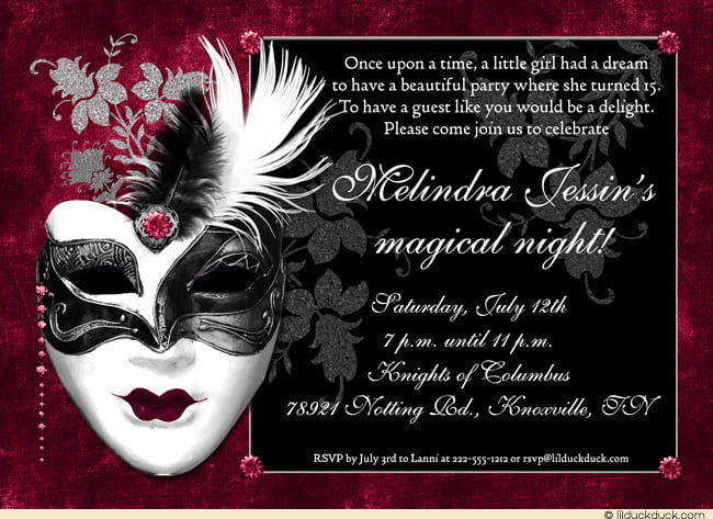 Elegant 30th Birthday Invitations Ideas