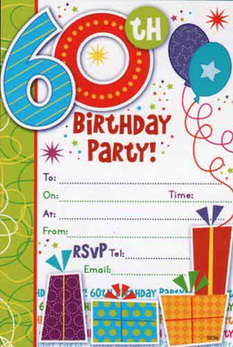 free printable 60th birthday invitations for her