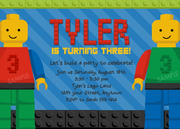 lego birthday party invitations printable