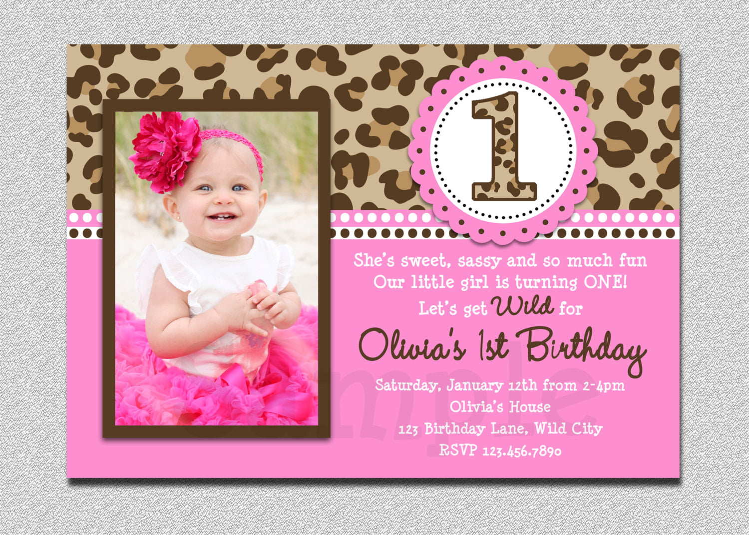 Free Printable 1st Birthday Invitations Girl | FREE Printable Birthday
