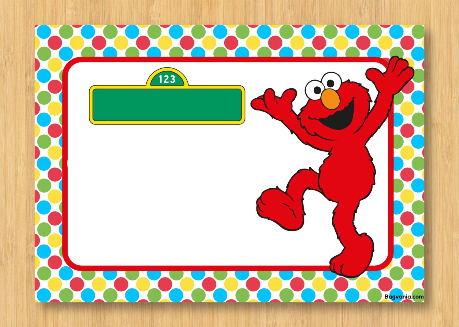 Free Printable Elmo Birthday Invitations  FREE Printable Birthday In Elmo Birthday Card Template