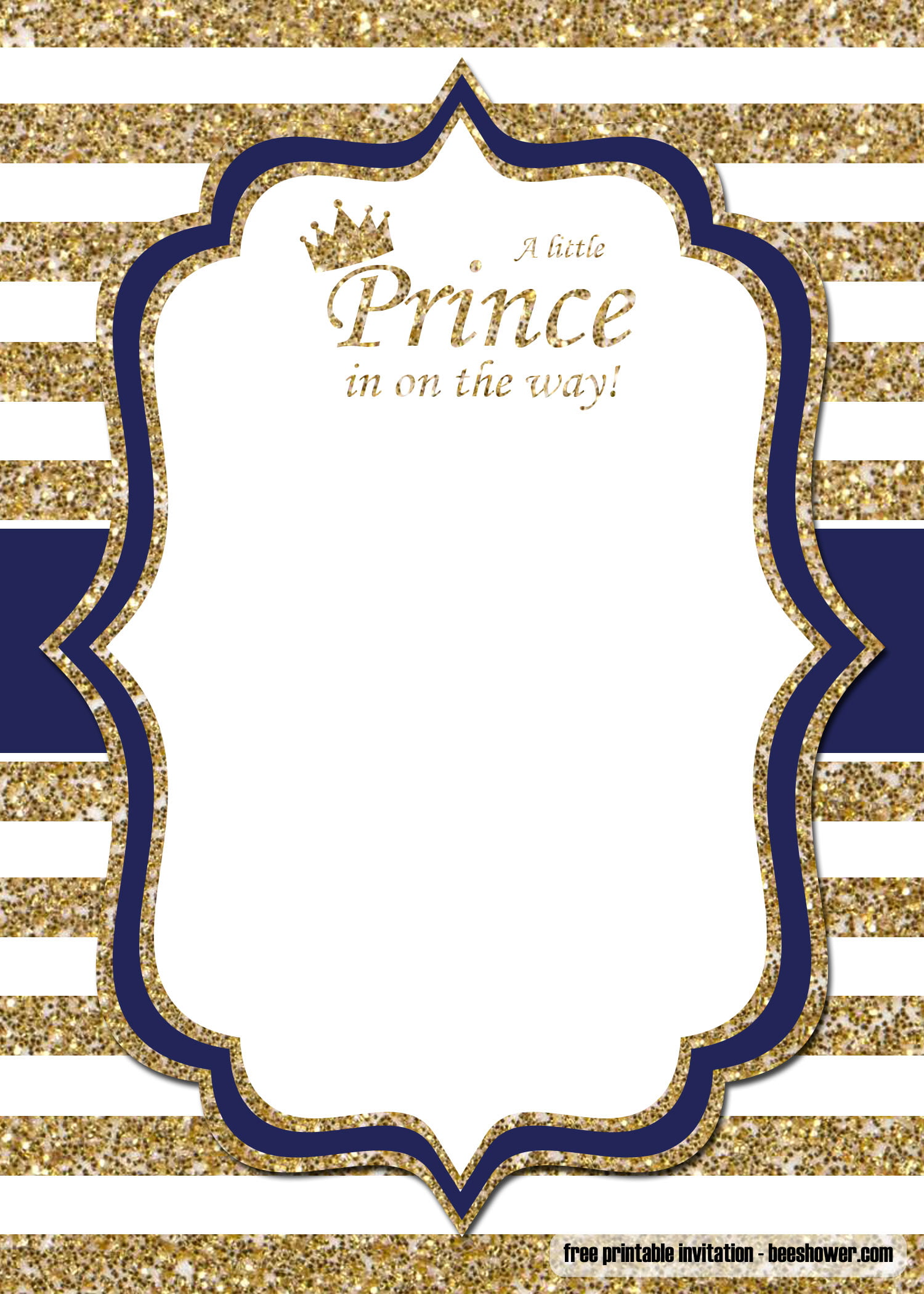 Free Prince Baby Shower Invitations Templates Free Printable Birthday Invitation Templates Bagvania