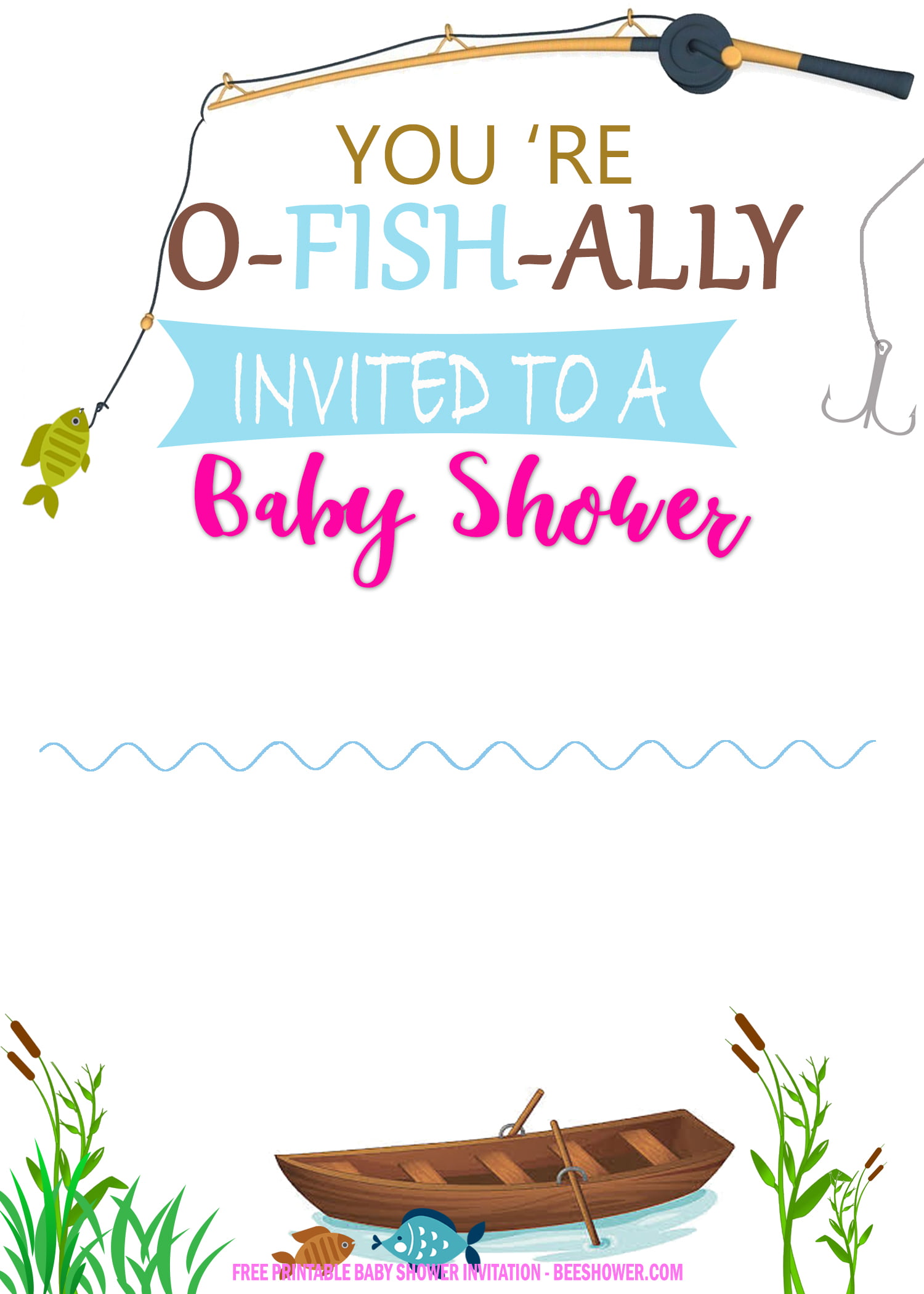 Fishing Invitation Templates Free