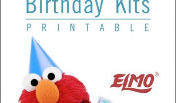 Free Elmo Templates With Portrait and Fancy Background
