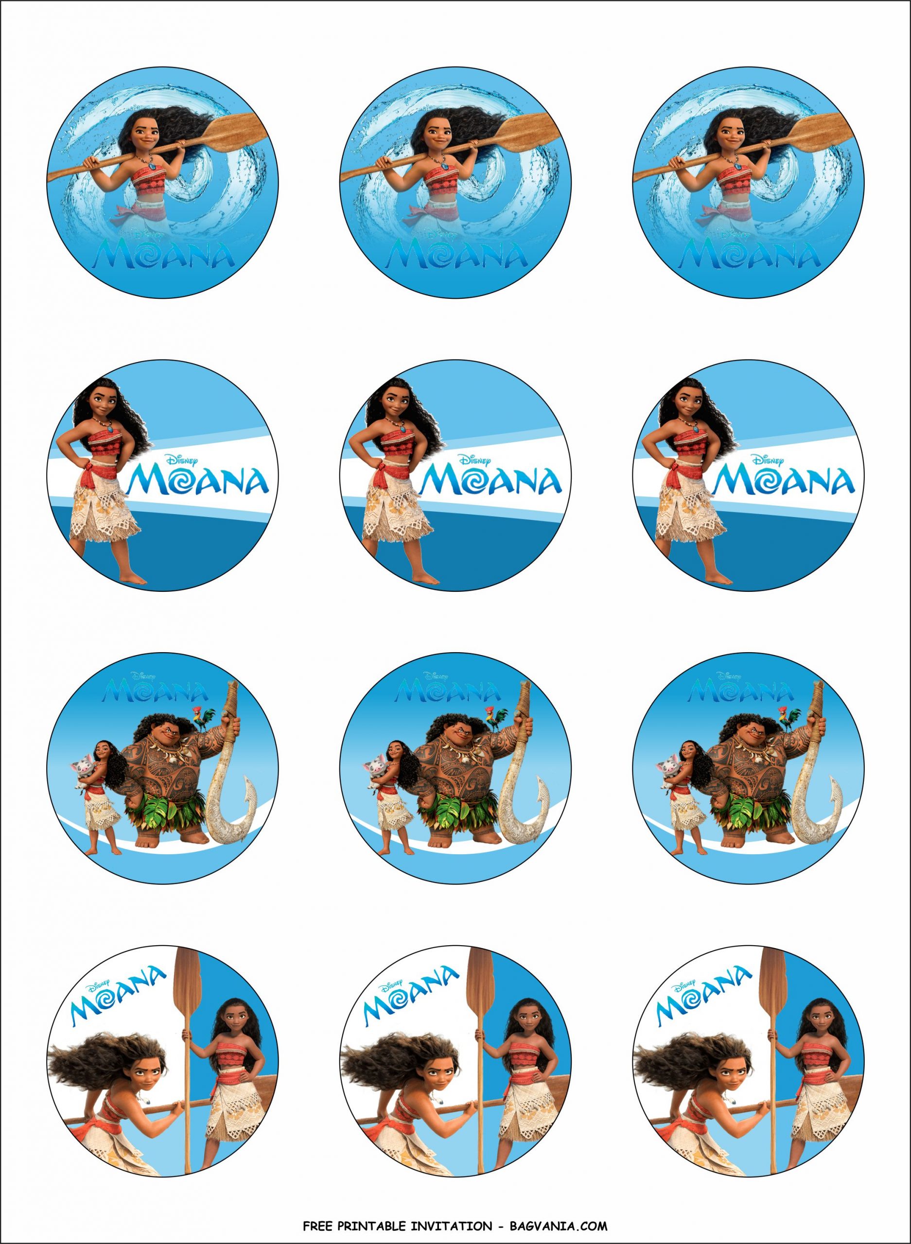Free Printable Moana Birthday Party Kits Templates Free Printable Birthday Invitation Templates Bagvania