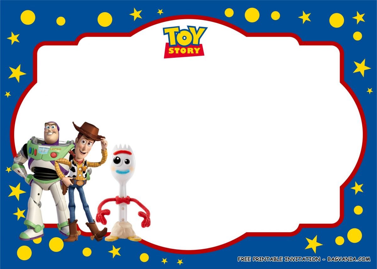  Toy Story Birthday Invitations Template Free 