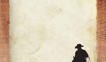 Free Printable Cowboy Templates With Vintage Background and Horses