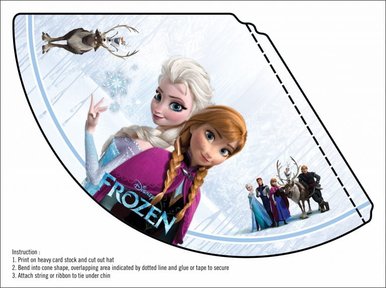 free frozen 2 birthday party kit templates free printable