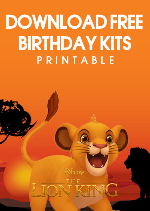 Free Printable Lion King Birthday Invitation Templates With Simba Cover