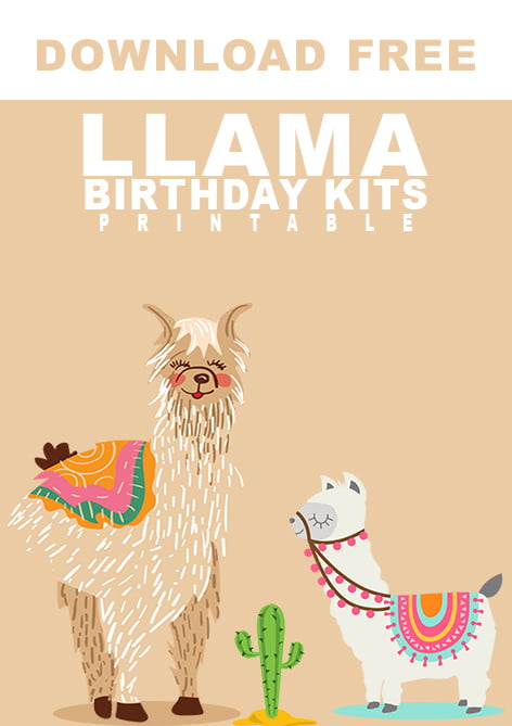 Free Printable Beige Llama Baby Shower Invitation Templates With 