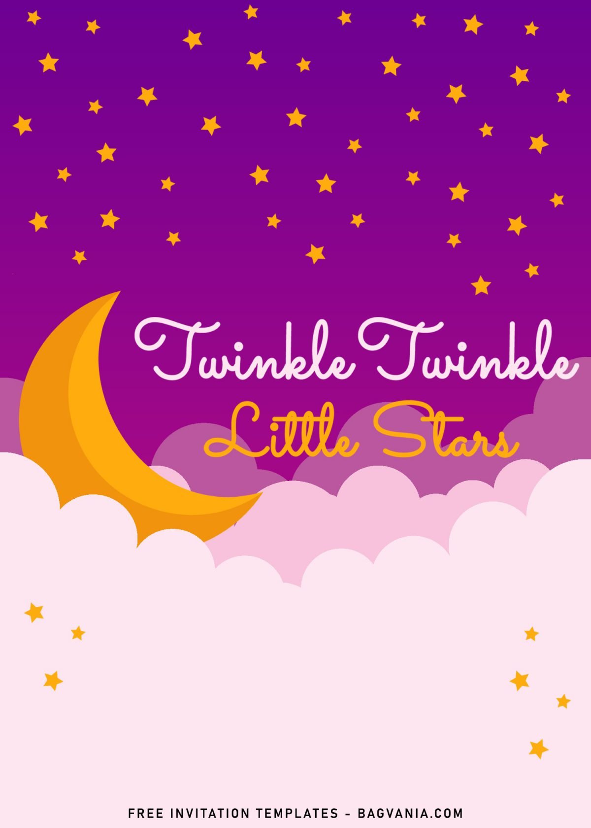 10+ Twinkle Twinkle Little Star Birthday Invitation Templates and has thousands stars