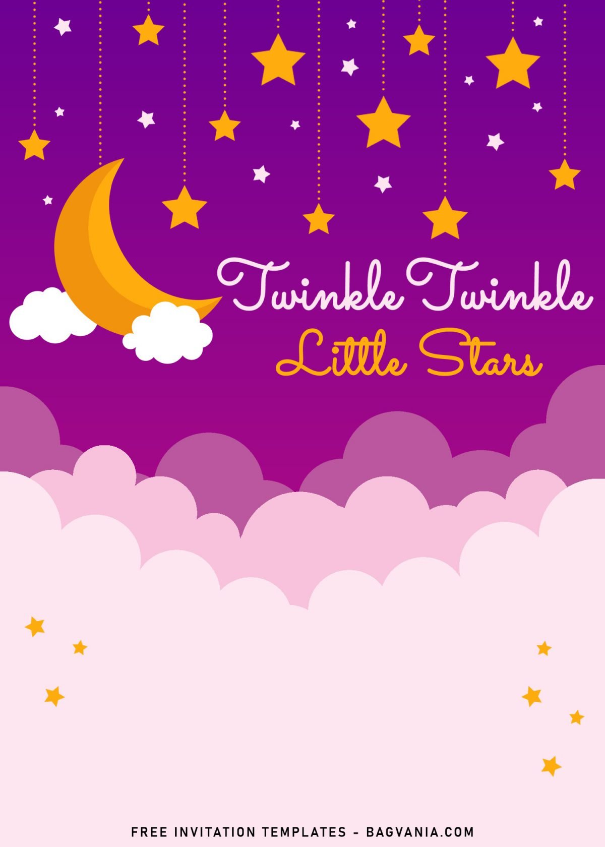 10+ Twinkle Twinkle Little Star Birthday Invitation Templates and has cute design