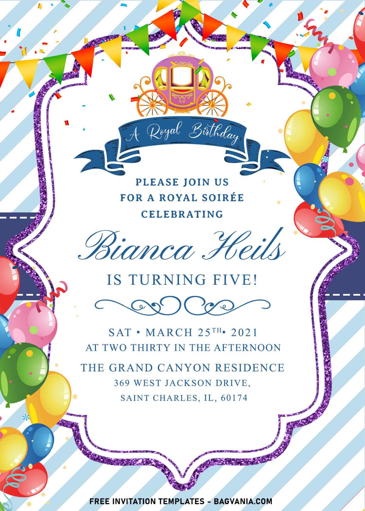 8+ Royal Birthday Invitation Templates For Your Kids Upcoming Birthday Party