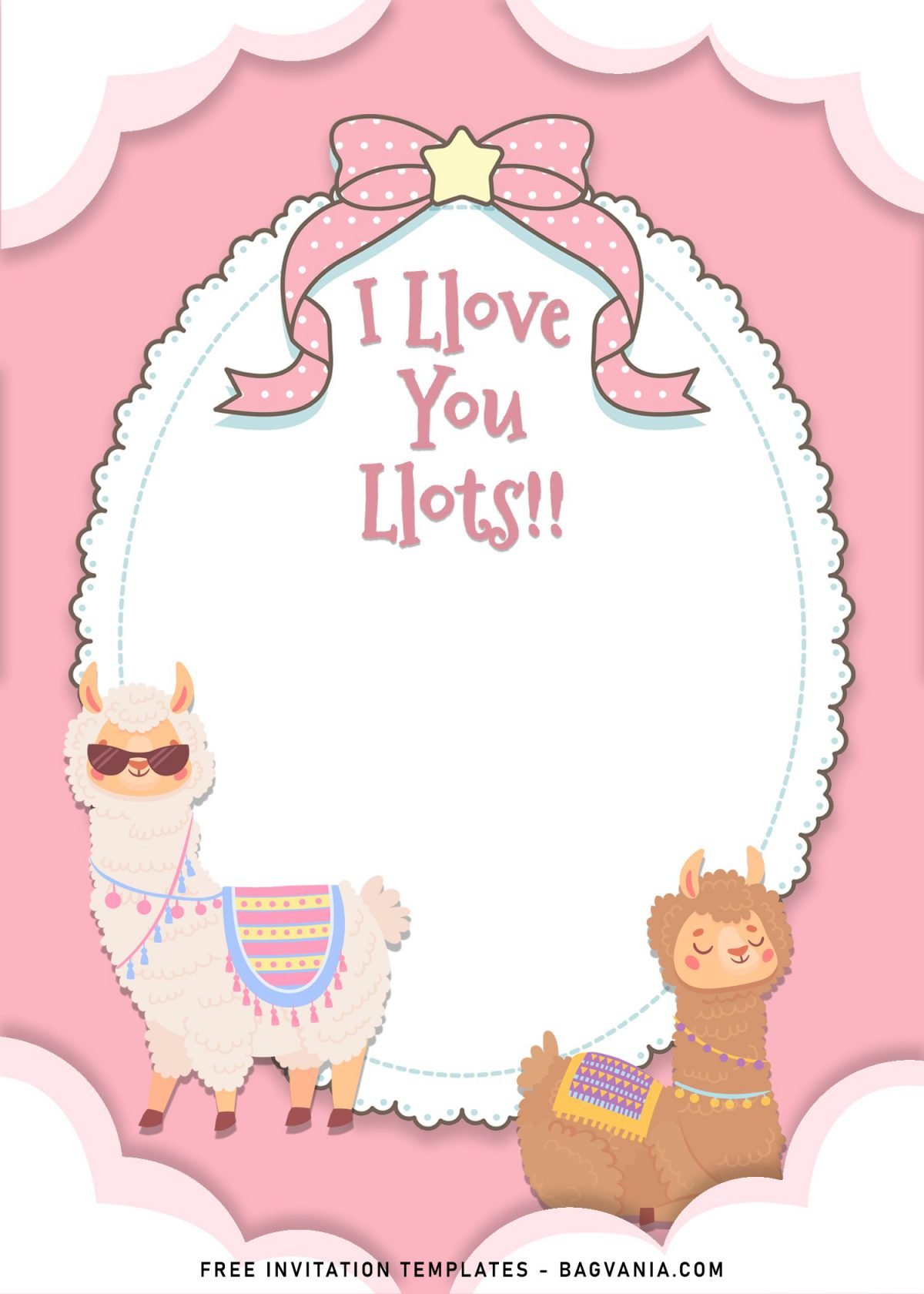8+ Adorable Llama Birthday Invitation Templates and has 