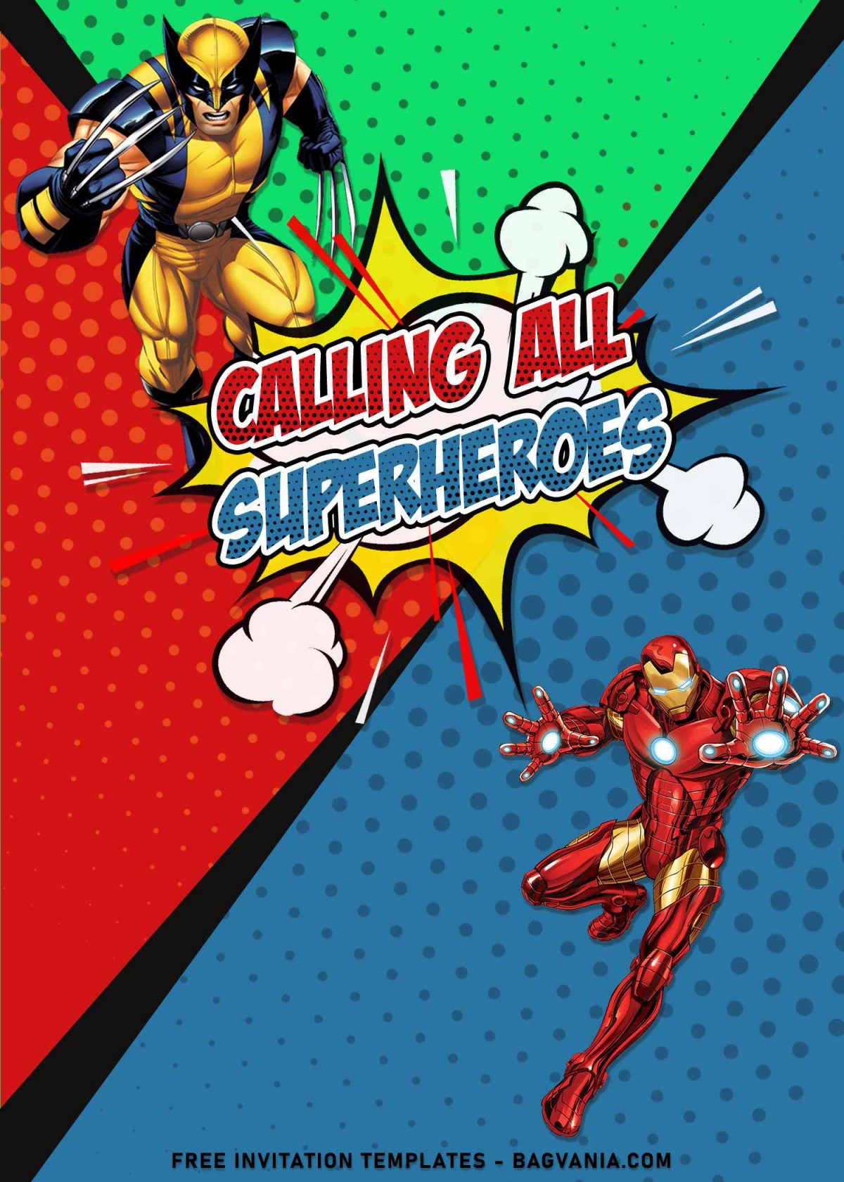 8+ Awesome Avengers Birthday Invitation Templates For Your Kid's Birthday Party and has iron man