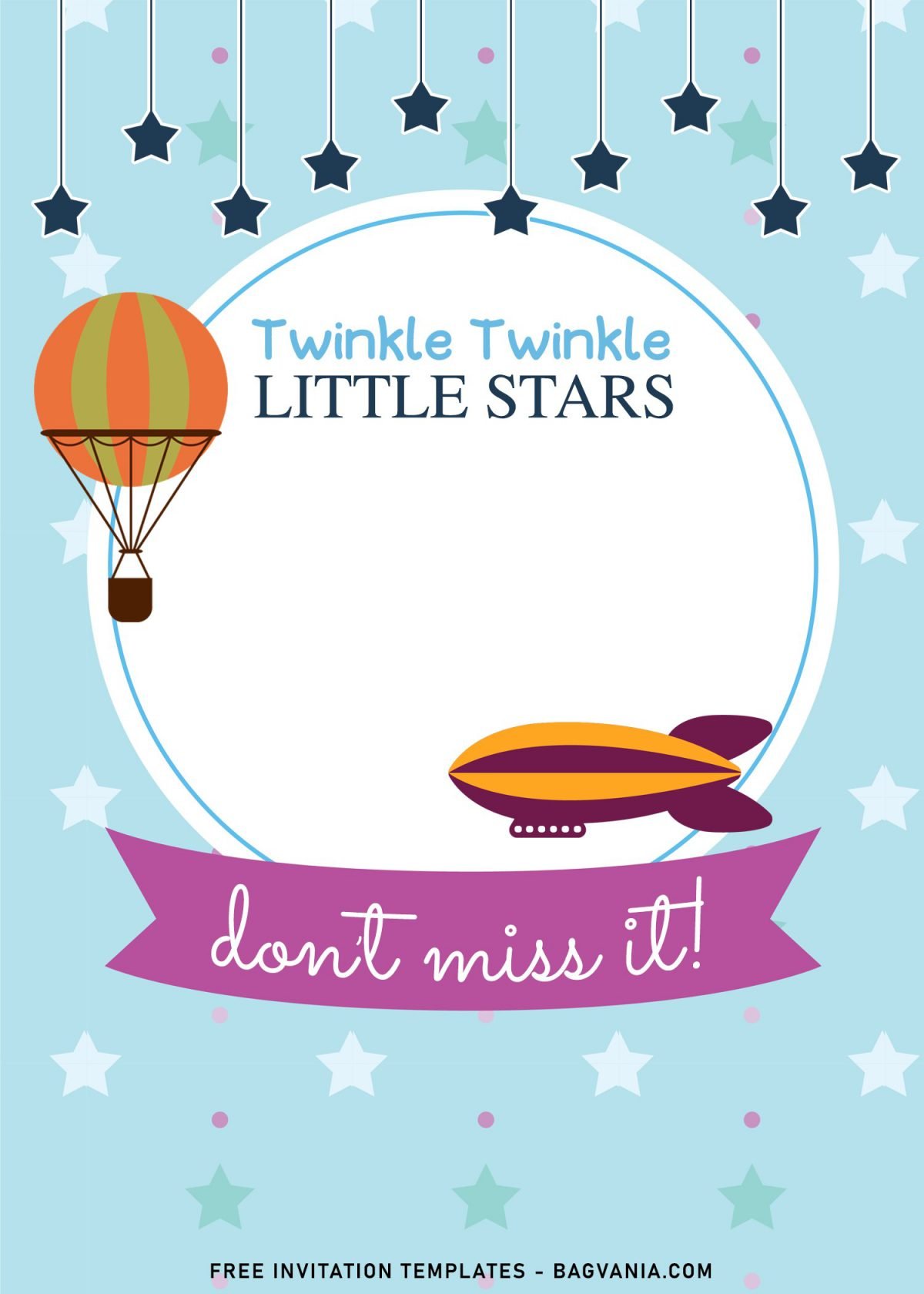 7+ Twinkle Twinkle Little Stars Birthday Invitation Templates For Any Ages and has portrait design