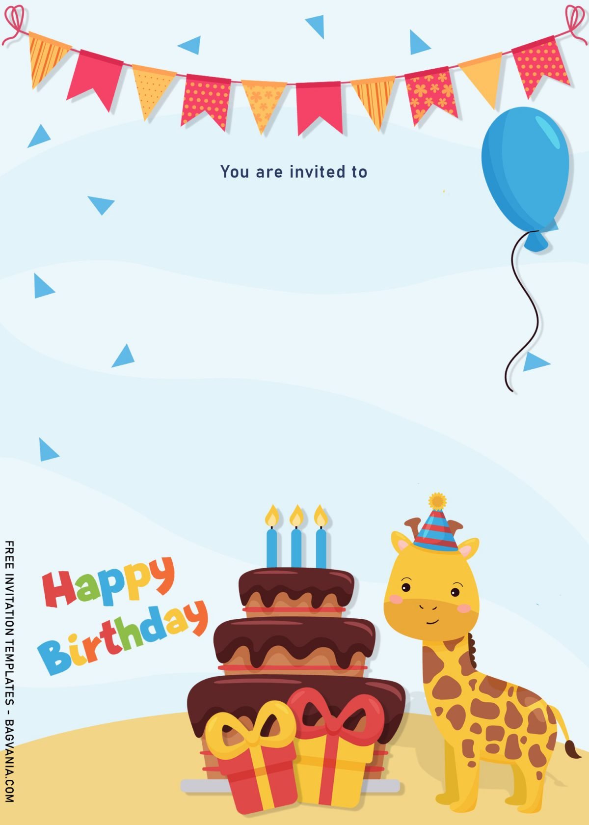8+ Cute Woodland Animals Birthday Invitation Templates and has portrait orientation card design