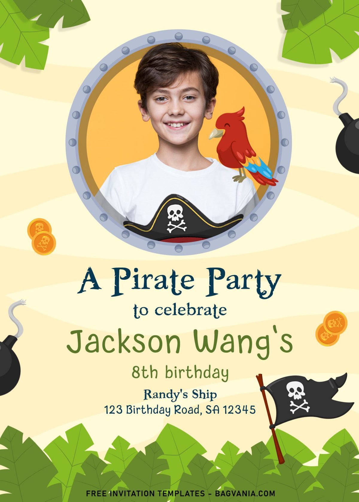 9+ Cute Pirate Birthday Invitation Templates For Your Son's Upcoming Birthday