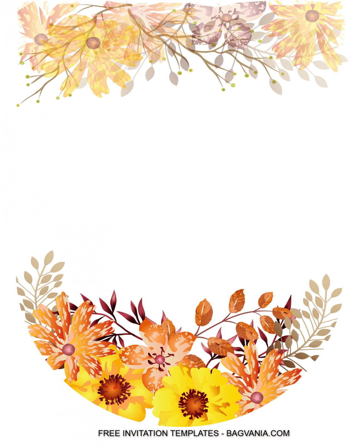 7-marigold-floral-birthday-invitation-templates-free-printable