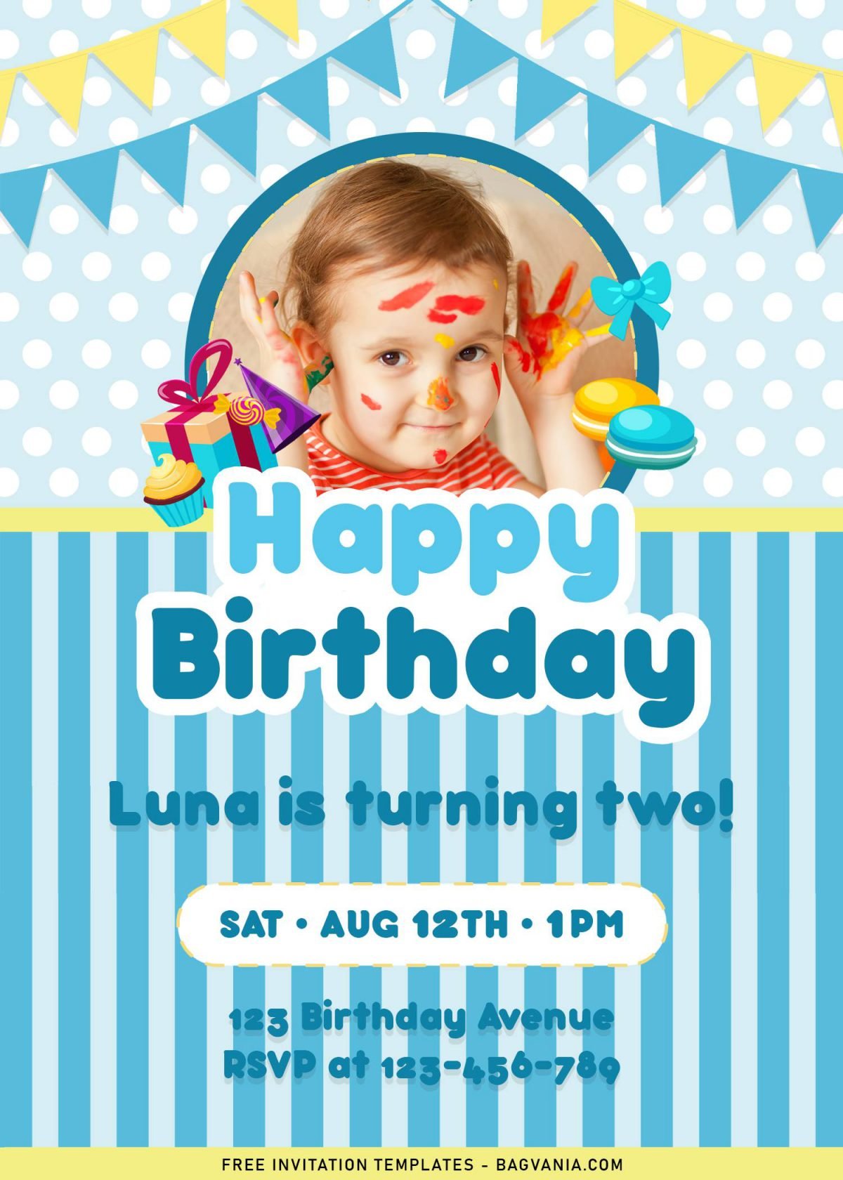 8+ Fun And Colorful Birthday Invitation Templates