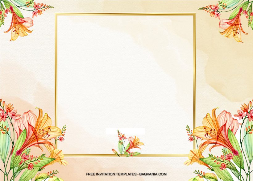 7+ Transparent Watercolor Floral Birthday Invitation Templates