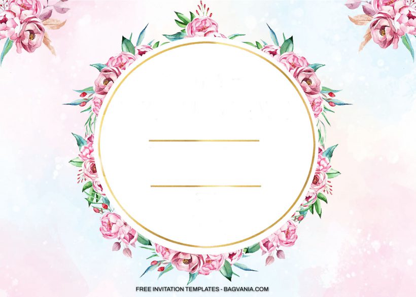 9+ Valentine Pink Floral Birthday Invitation Templates 