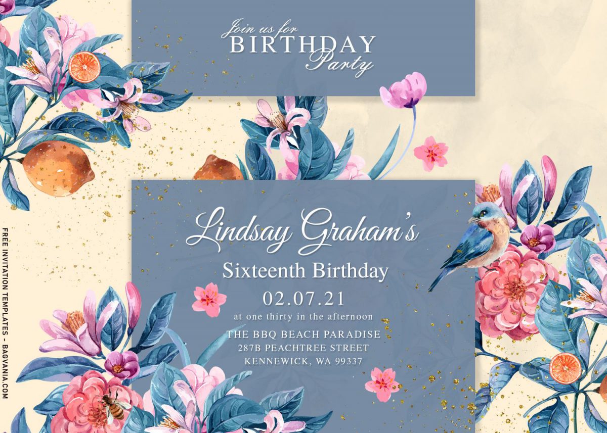 11+ Vintage Glam Garden Birthday Invitation Templates To Enhance Your Party
