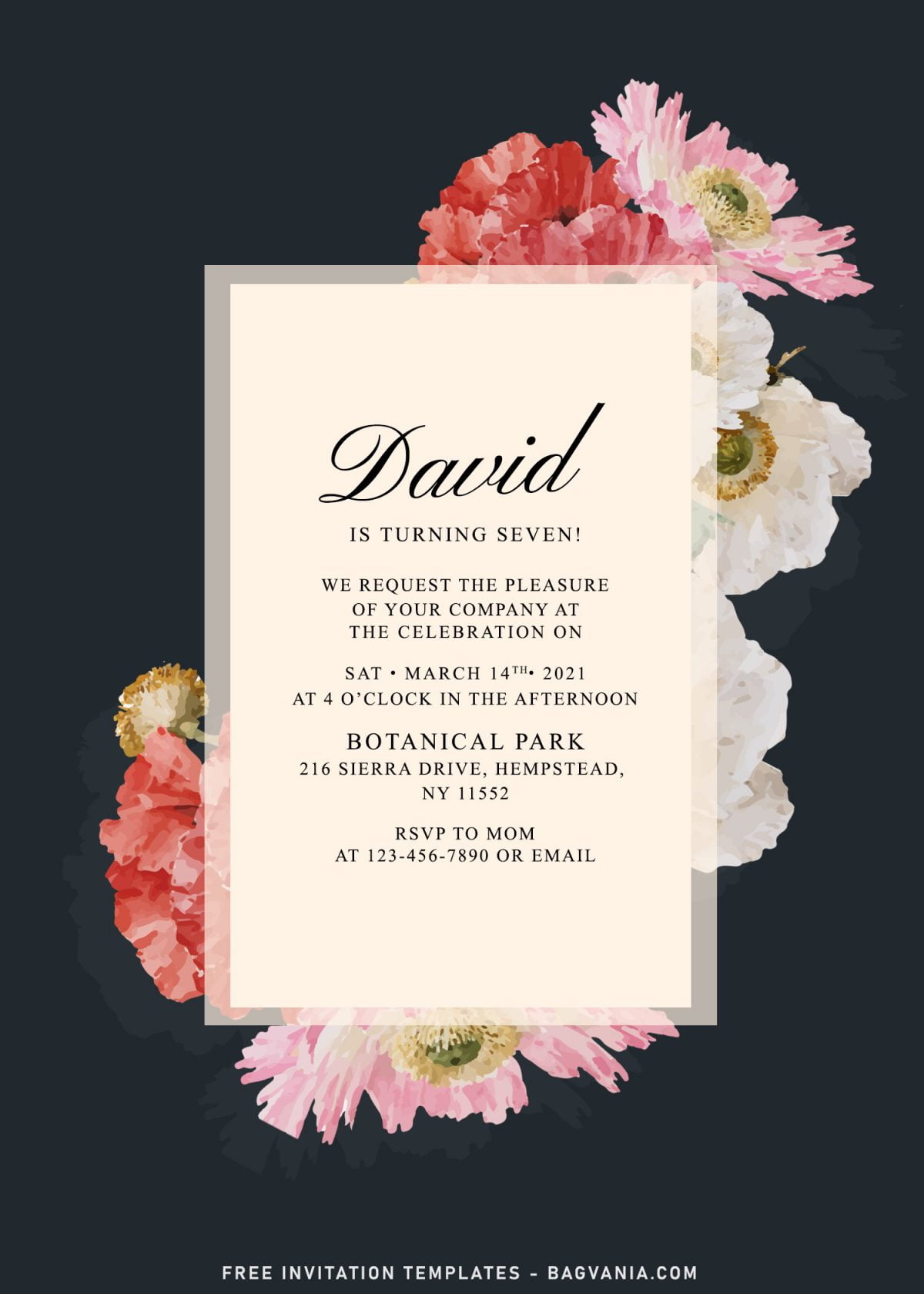 11+ Swoon Worthy Botanical Garden Birthday Invitation Templates