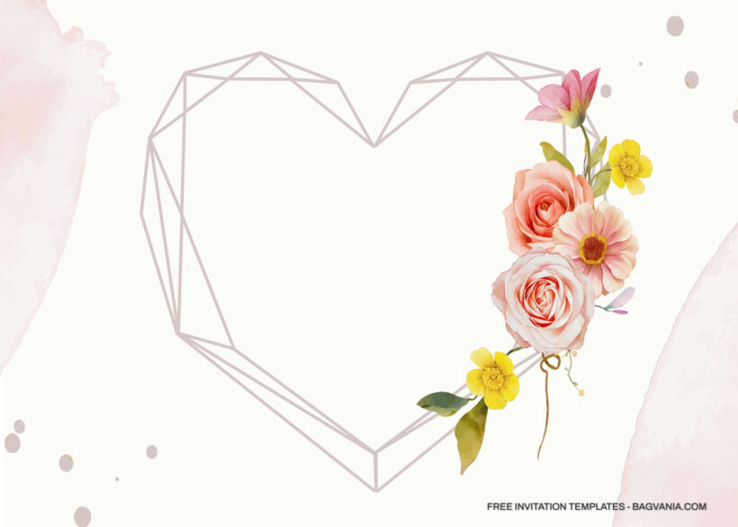 9+ Hearty Roses Floral For Invitation Templates