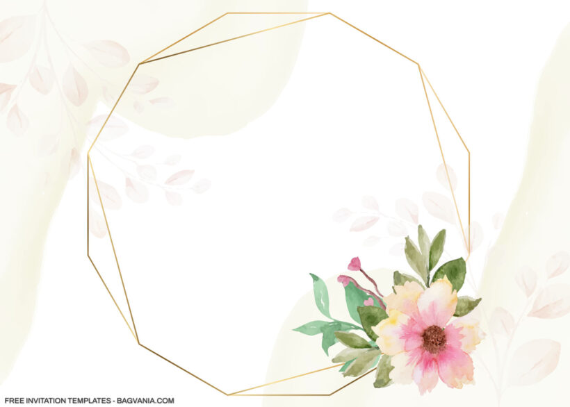 10+ Sweet Pinkish Daisy Floral Invitation Templates