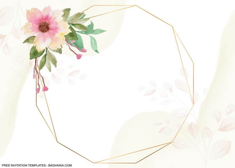10+ Sweet Pinkish Daisy Floral Invitation Templates