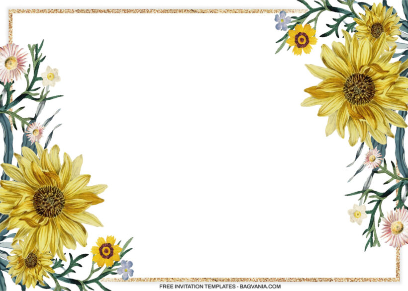 10+ Wild Flowers Bouquet For Invitation Templates