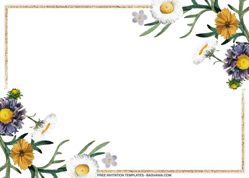 10+ Wild Flowers Bouquet For Invitation Templates
