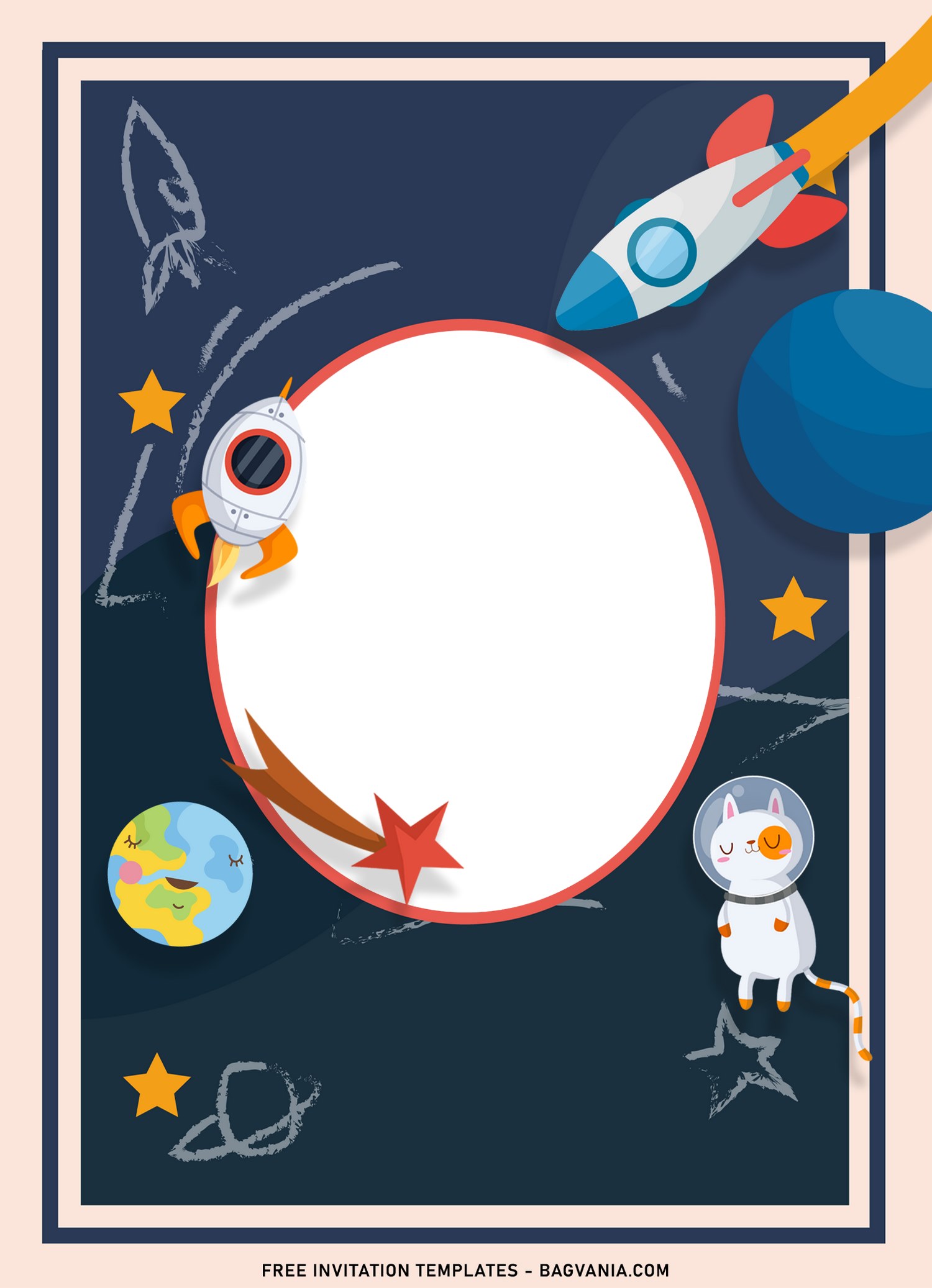 7+ super fun outer space birthday invitation templates for your