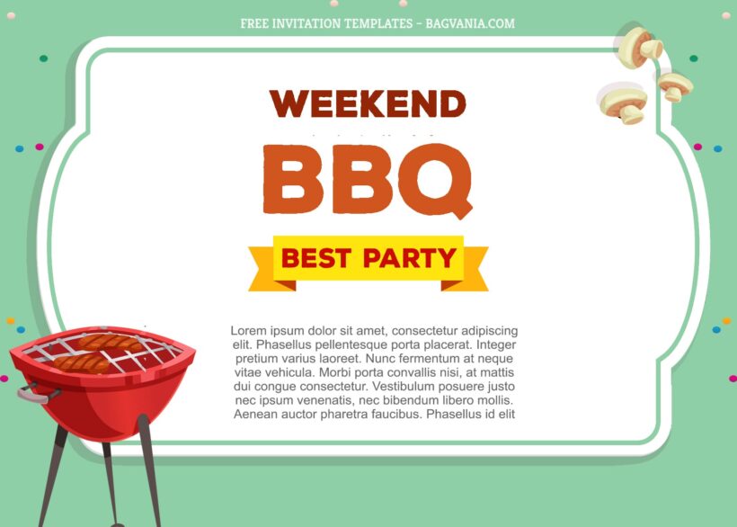 8+ Free BBQ Party For Invitation Templates