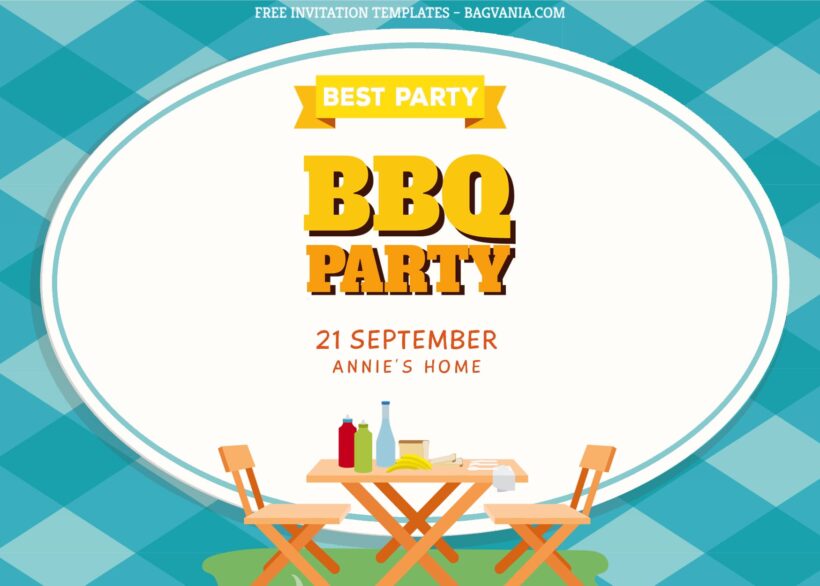 9+ Simple Barbecue Party Invitation Templates