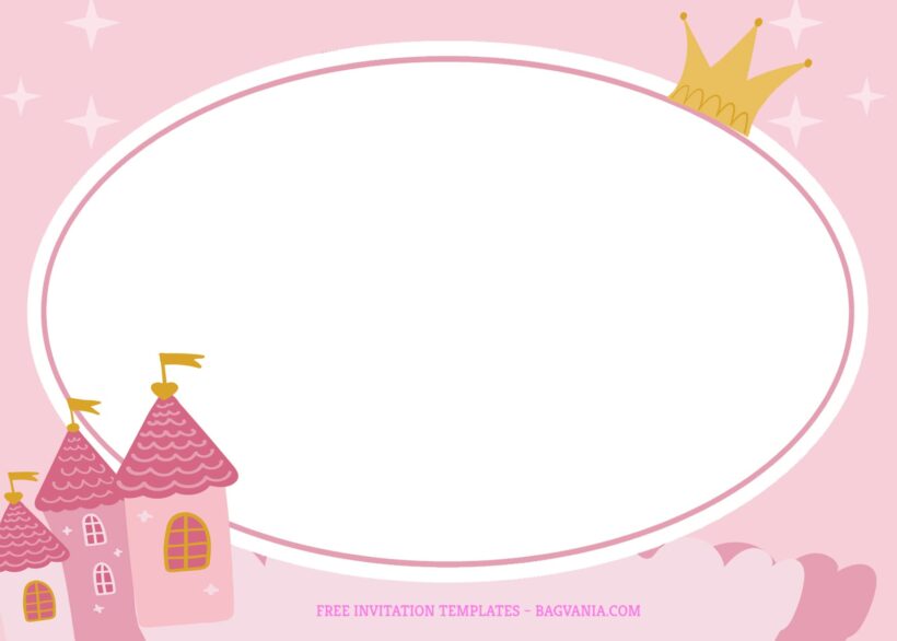 7+ Cute Princess Castle For Girls Birthday Invitation Templates