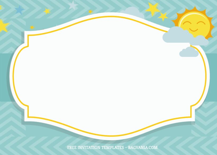 10+ Cute Blue And Yellow Baby Shower Invitation Templates