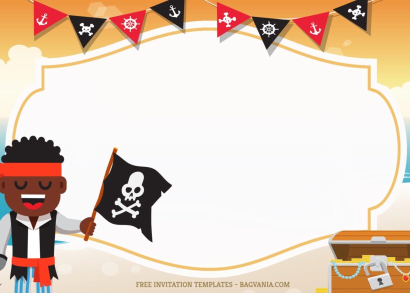 7+ Stray Pirate For Boys Birthday Invitation Templates