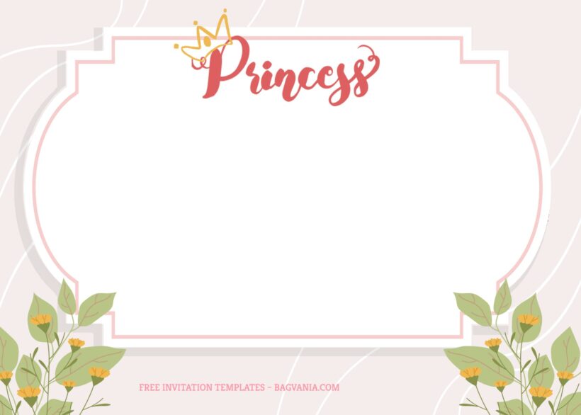 8+ Princess Carriage For Girls Birthday Invitation Templates