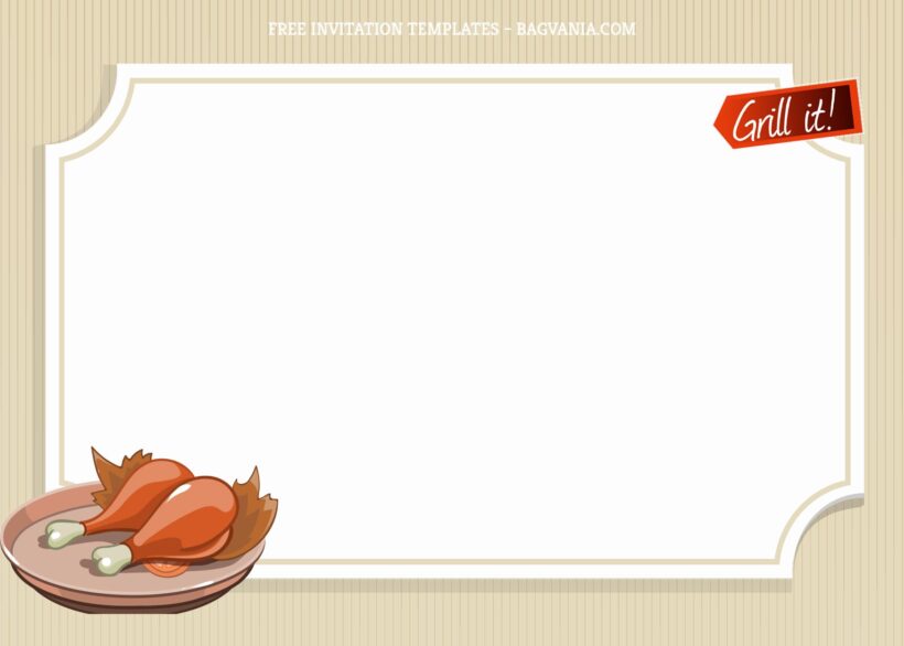 8+ Free BBQ Holiday Party Invitation Templates