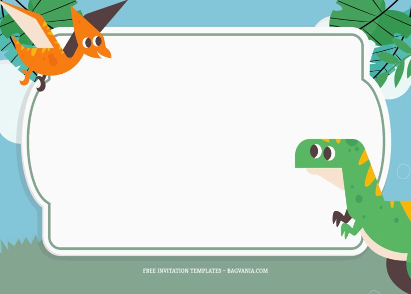 7+ Jurassic Cartoon For Boys Birthday Invitation Templates