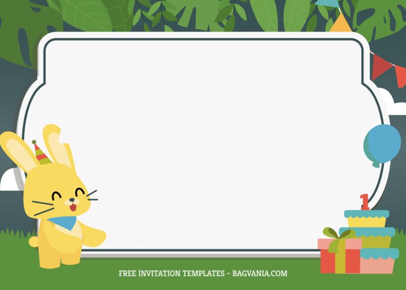 11+ Jungle Profession Animals For Boys Birthday Invitation Templates
