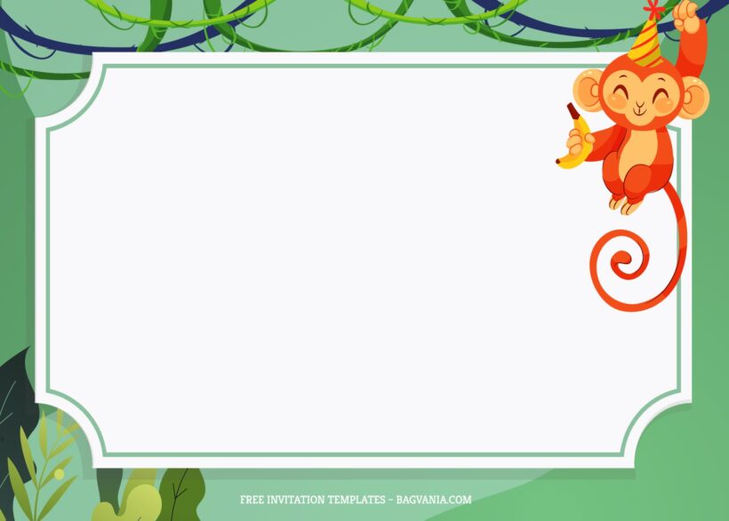 8+ Safari Joy Themes For Kids Birthday Invitation Templates