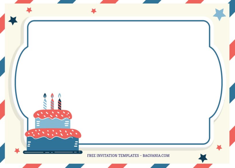 8+ On The Mail DIY Birthday Invitation Templates