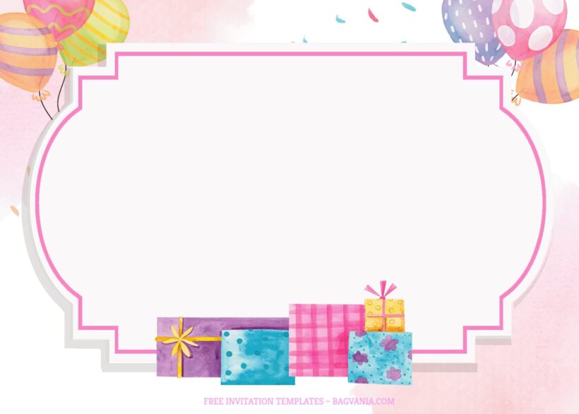 7+ Simple Pinkish Present For 80th Birthday Invitation Templates