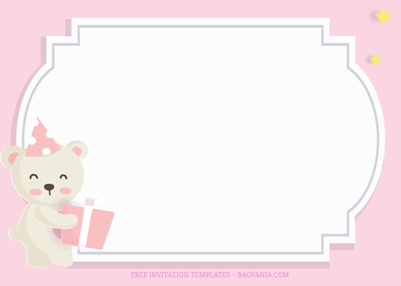 7+ Friendly Teddy Bear For Kids Birthday Invitation Templates | FREE ...