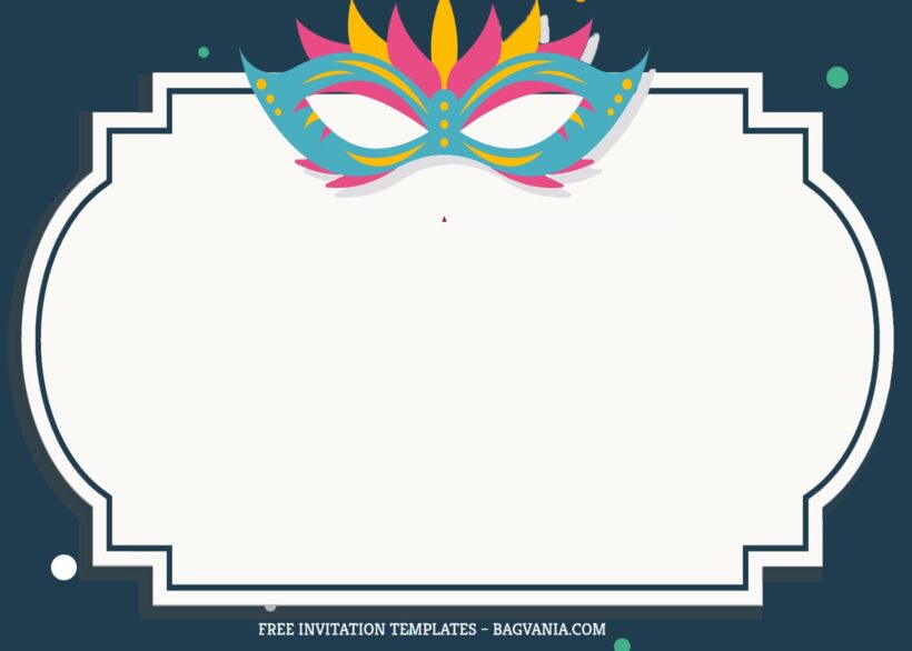 7+ Dazzling Mask Carnival Party Invitation Templates