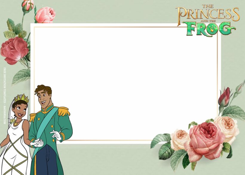 10+ Princess Tiana And The Frog Party Birthday Invitation Templates Type Seven